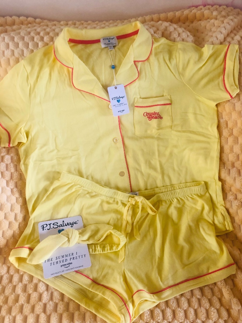 Just in NWT PJ Salvage The Summer I Turned Pretty Collab PJ Set